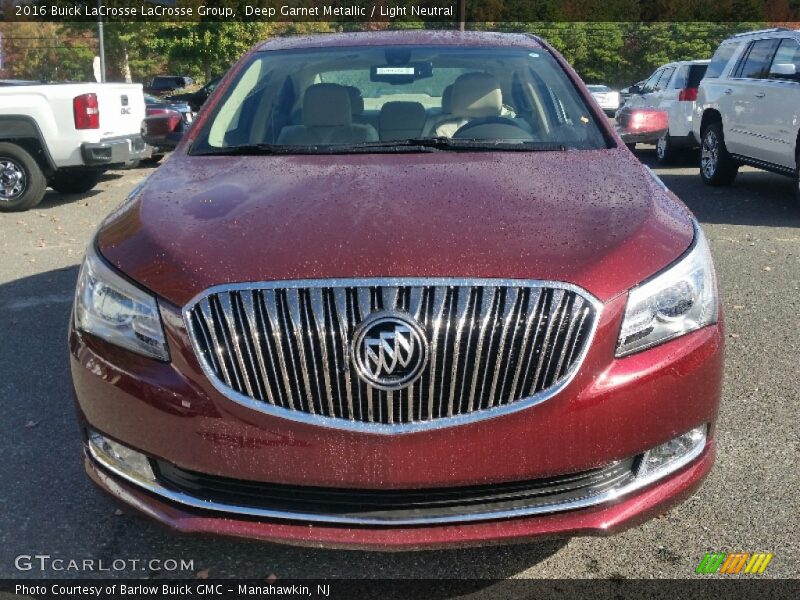 Deep Garnet Metallic / Light Neutral 2016 Buick LaCrosse LaCrosse Group