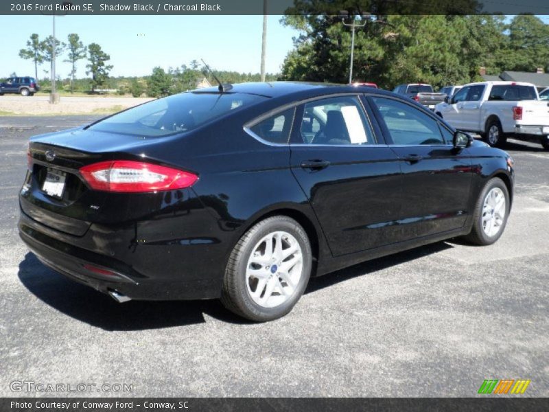 Shadow Black / Charcoal Black 2016 Ford Fusion SE