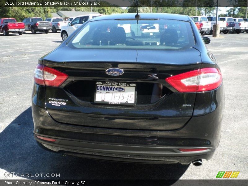 Shadow Black / Charcoal Black 2016 Ford Fusion SE