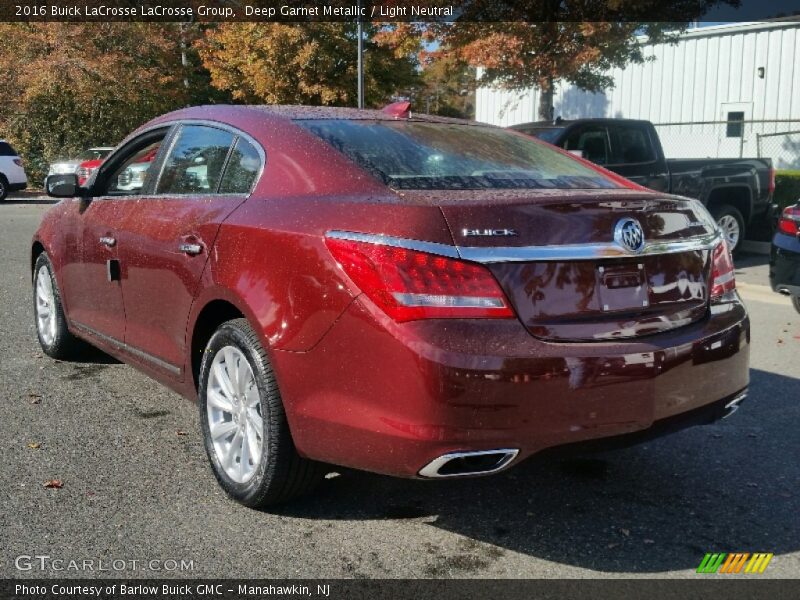 Deep Garnet Metallic / Light Neutral 2016 Buick LaCrosse LaCrosse Group