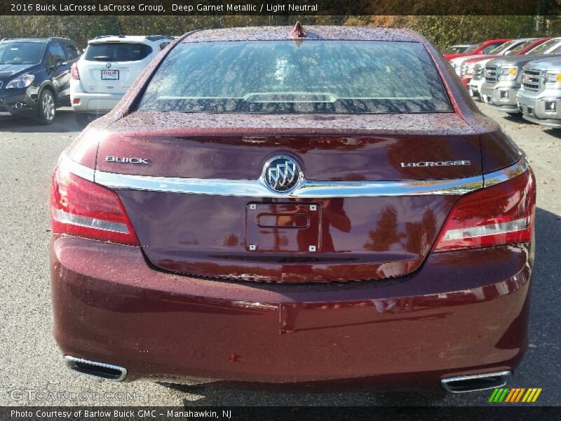 Deep Garnet Metallic / Light Neutral 2016 Buick LaCrosse LaCrosse Group