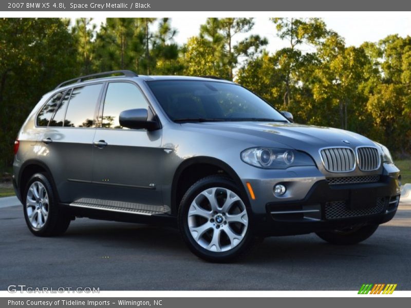 Space Grey Metallic / Black 2007 BMW X5 4.8i