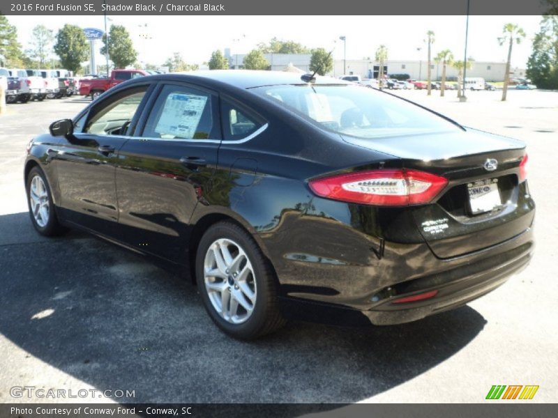 Shadow Black / Charcoal Black 2016 Ford Fusion SE