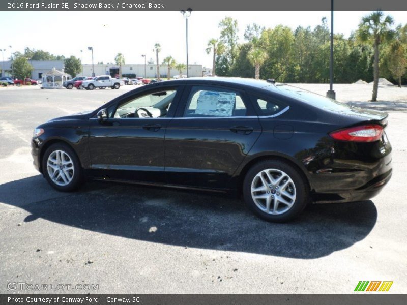 Shadow Black / Charcoal Black 2016 Ford Fusion SE