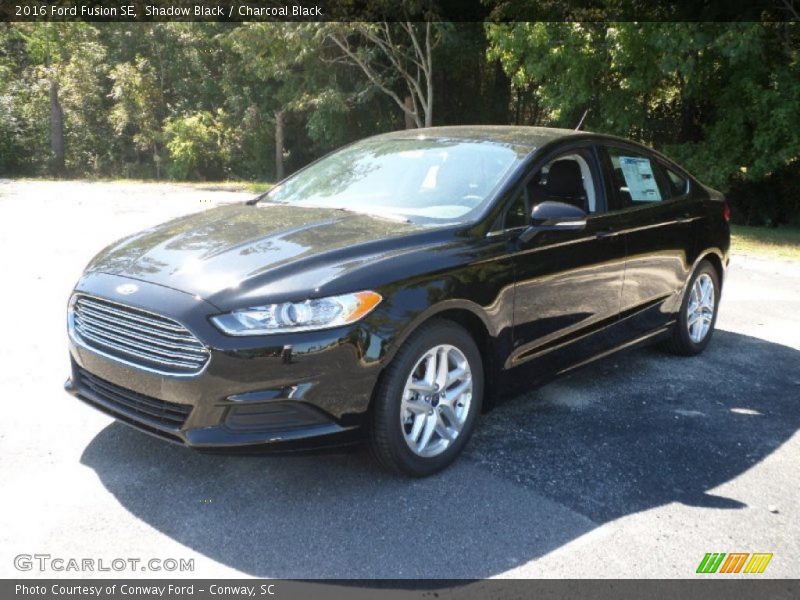 Shadow Black / Charcoal Black 2016 Ford Fusion SE