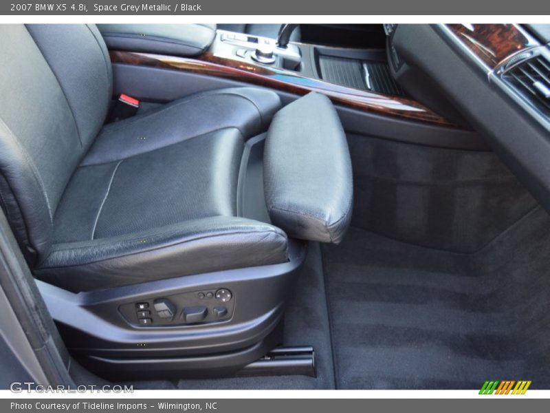Space Grey Metallic / Black 2007 BMW X5 4.8i