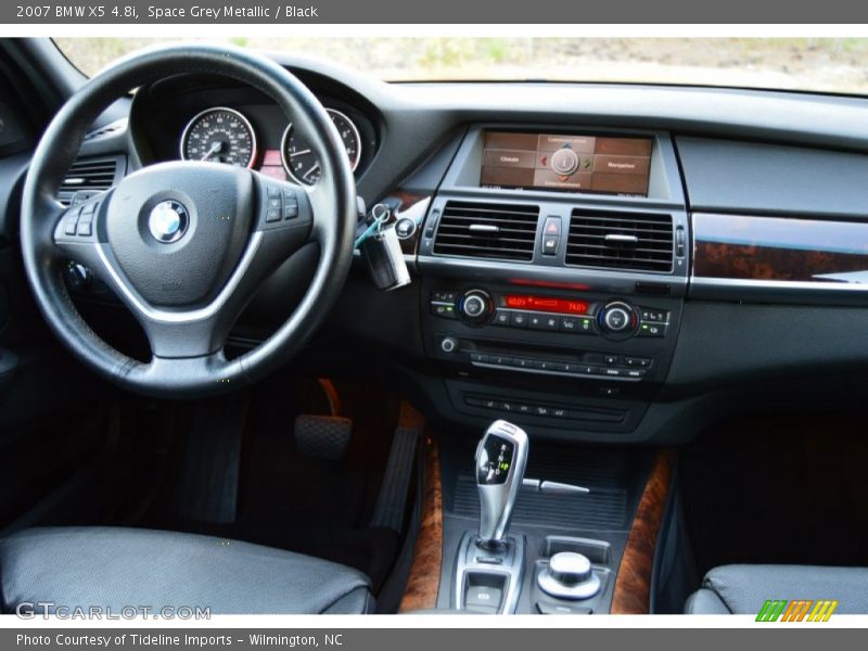 Space Grey Metallic / Black 2007 BMW X5 4.8i