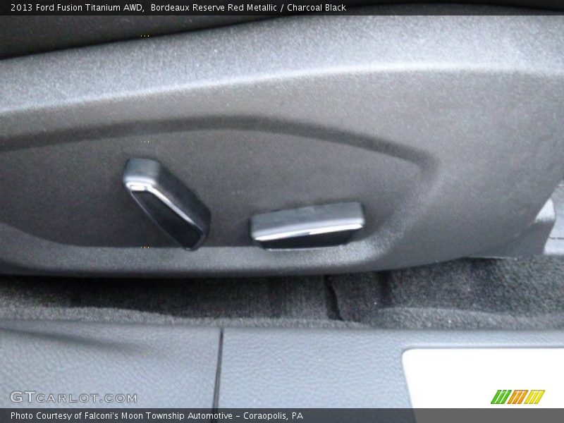 Bordeaux Reserve Red Metallic / Charcoal Black 2013 Ford Fusion Titanium AWD