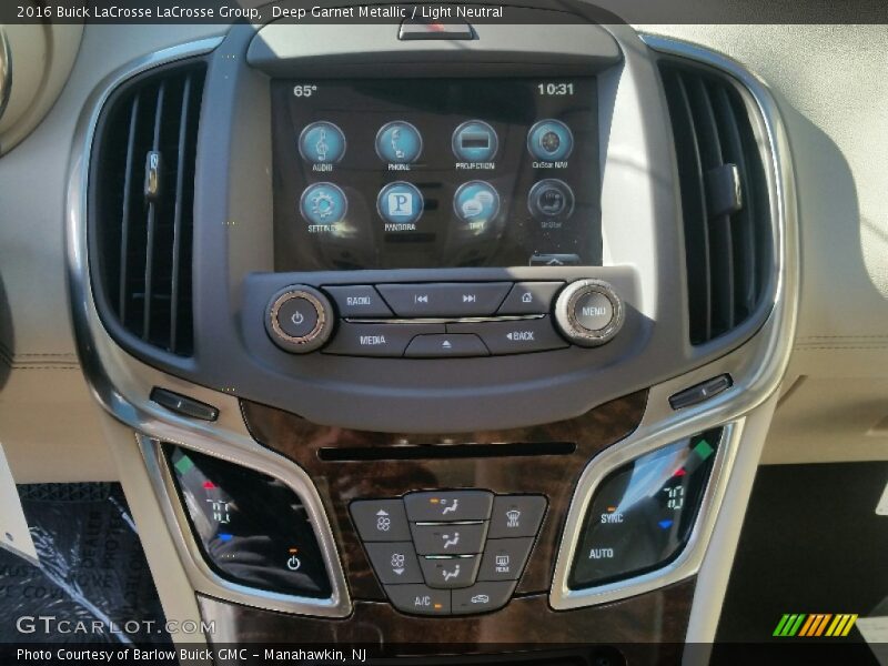 Deep Garnet Metallic / Light Neutral 2016 Buick LaCrosse LaCrosse Group