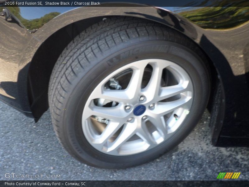 Shadow Black / Charcoal Black 2016 Ford Fusion SE