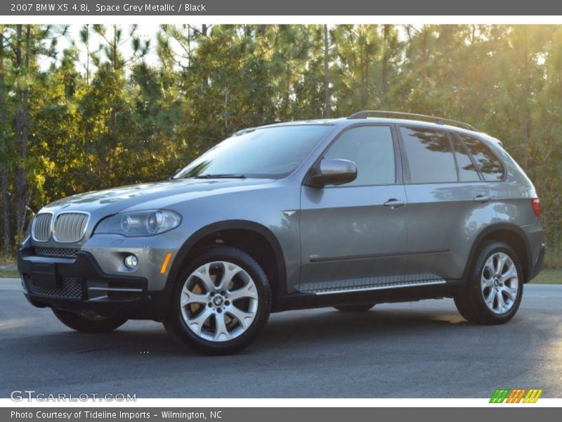 Space Grey Metallic / Black 2007 BMW X5 4.8i