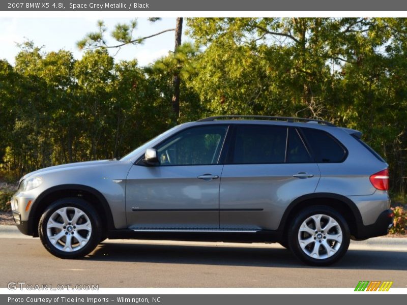 Space Grey Metallic / Black 2007 BMW X5 4.8i