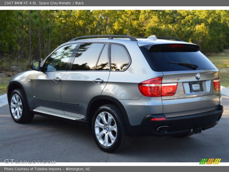 Space Grey Metallic / Black 2007 BMW X5 4.8i