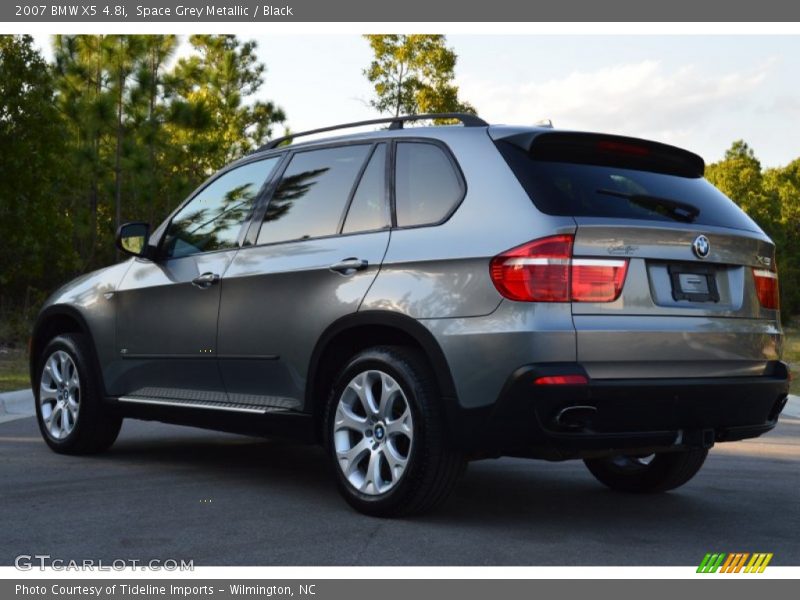 Space Grey Metallic / Black 2007 BMW X5 4.8i