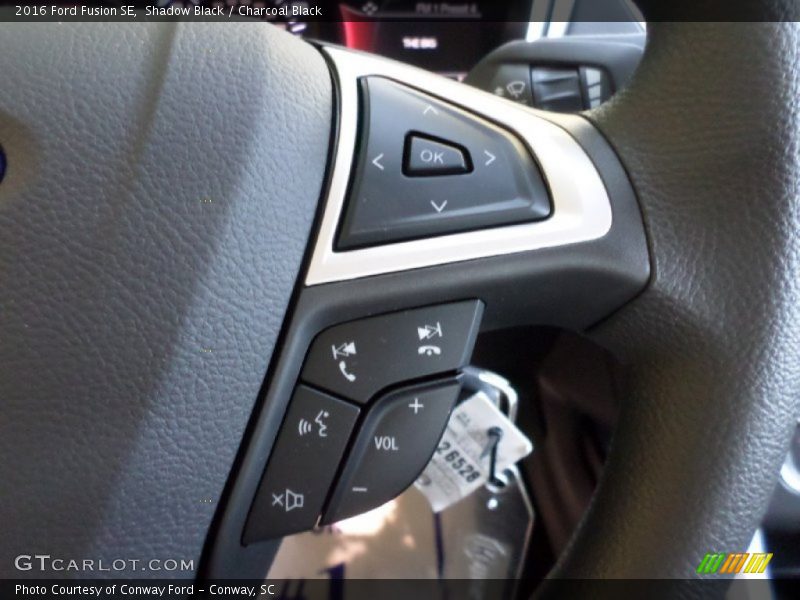 Shadow Black / Charcoal Black 2016 Ford Fusion SE