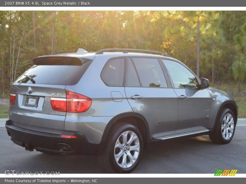 Space Grey Metallic / Black 2007 BMW X5 4.8i