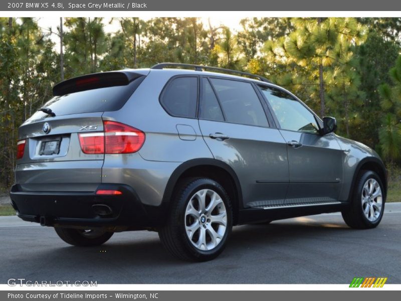 Space Grey Metallic / Black 2007 BMW X5 4.8i