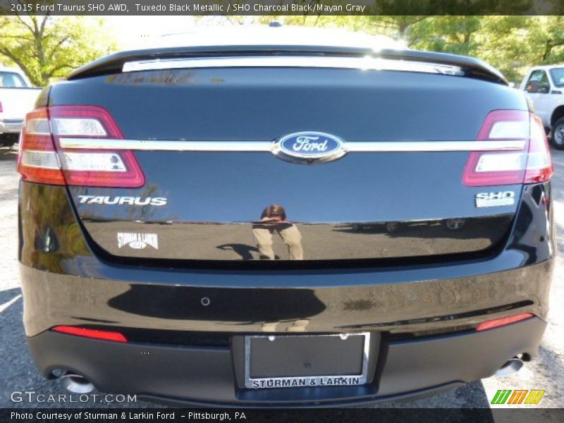 Tuxedo Black Metallic / SHO Charcoal Black/Mayan Gray 2015 Ford Taurus SHO AWD