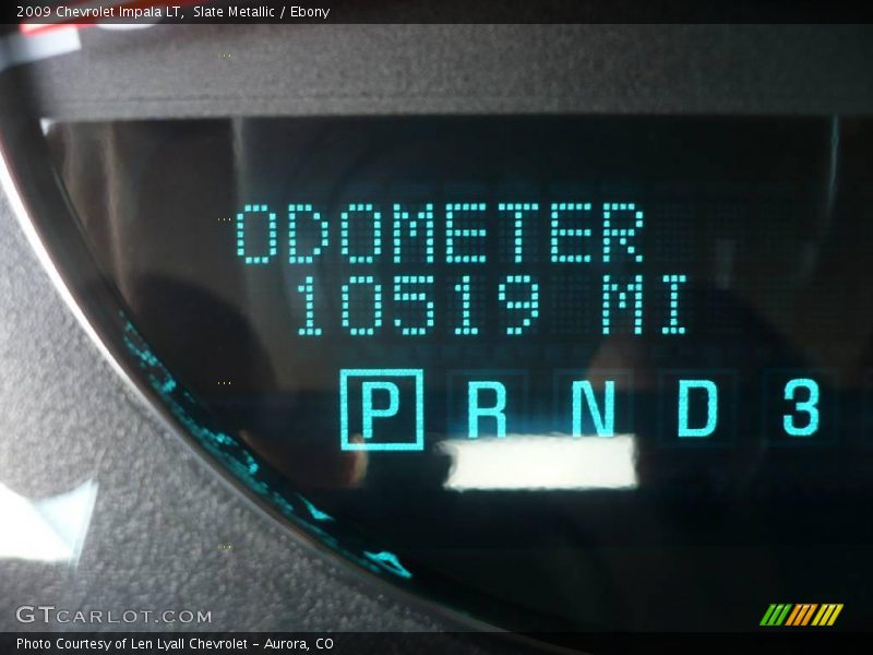 Slate Metallic / Ebony 2009 Chevrolet Impala LT
