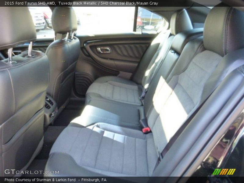Rear Seat of 2015 Taurus SHO AWD