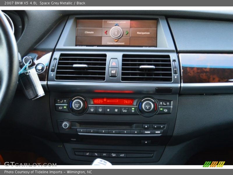 Space Grey Metallic / Black 2007 BMW X5 4.8i