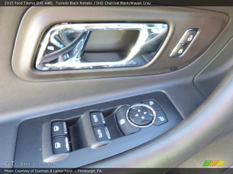 Tuxedo Black Metallic / SHO Charcoal Black/Mayan Gray 2015 Ford Taurus SHO AWD