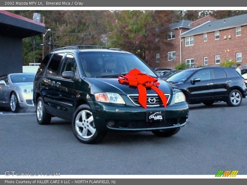 Emerald Mica / Gray 2002 Mazda MPV LX