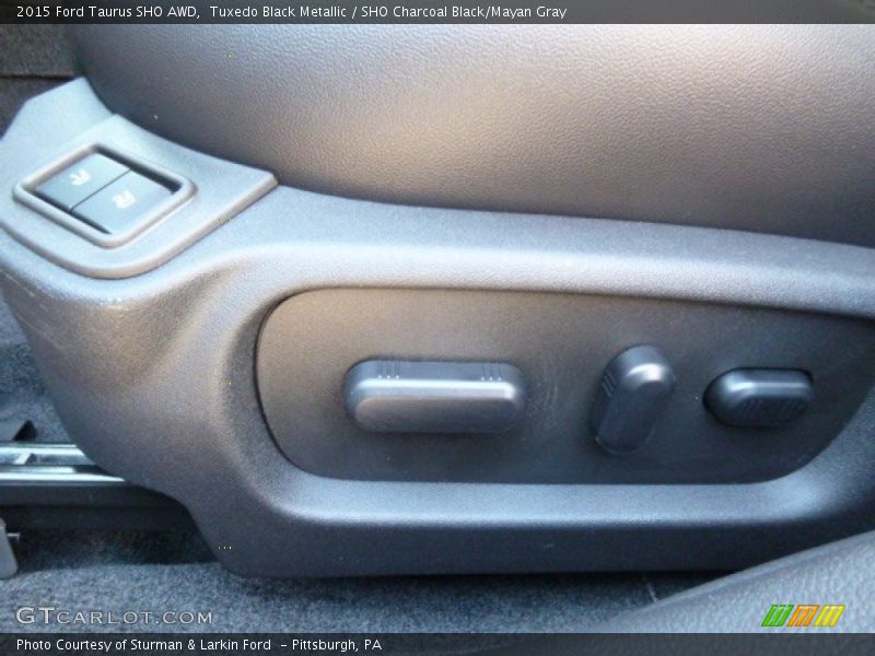Tuxedo Black Metallic / SHO Charcoal Black/Mayan Gray 2015 Ford Taurus SHO AWD