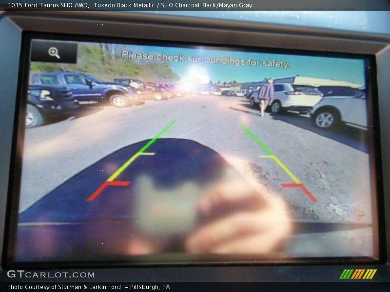Tuxedo Black Metallic / SHO Charcoal Black/Mayan Gray 2015 Ford Taurus SHO AWD