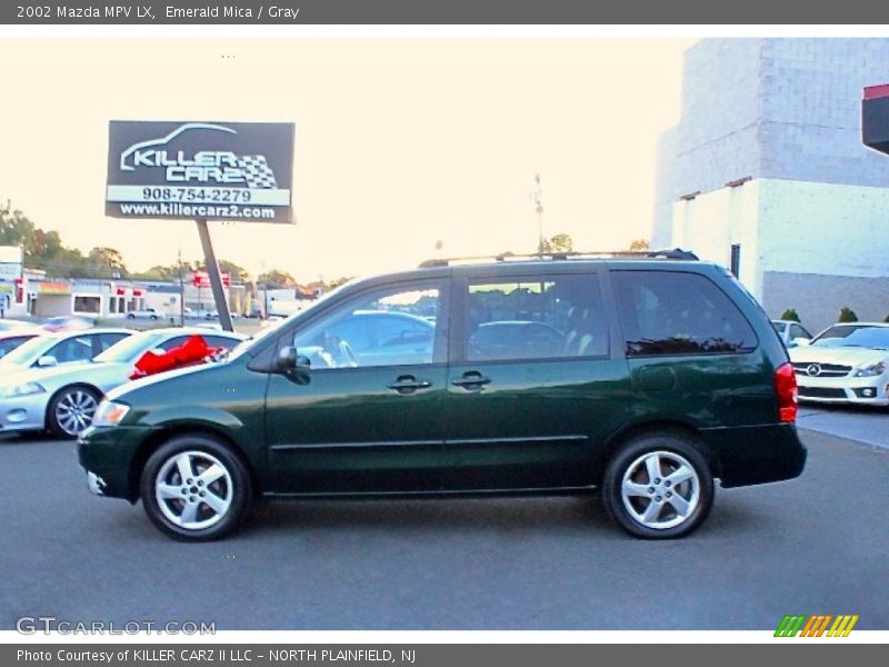 Emerald Mica / Gray 2002 Mazda MPV LX