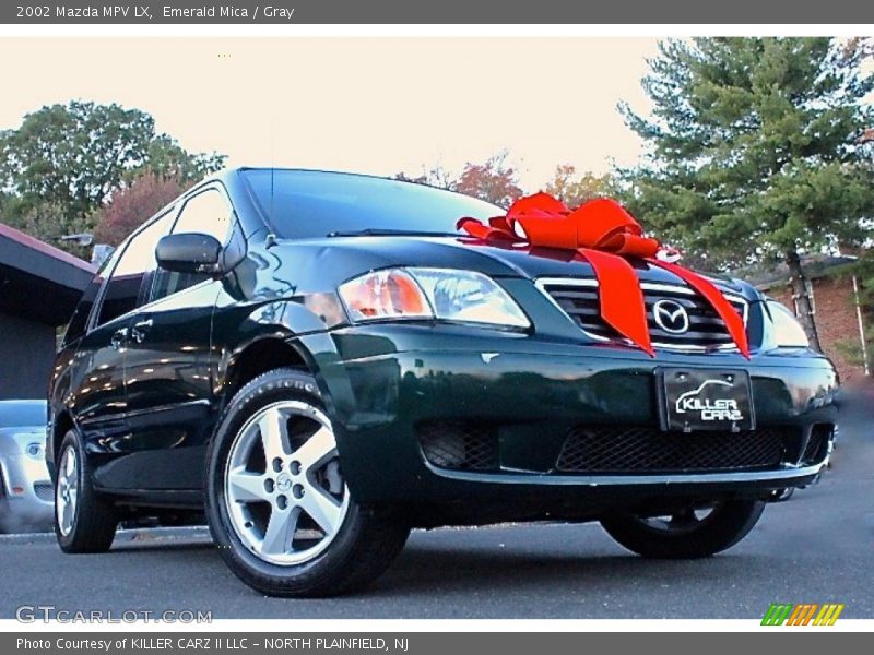 Emerald Mica / Gray 2002 Mazda MPV LX