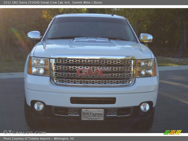 Summit White / Ebony 2012 GMC Sierra 2500HD Denali Crew Cab 4x4