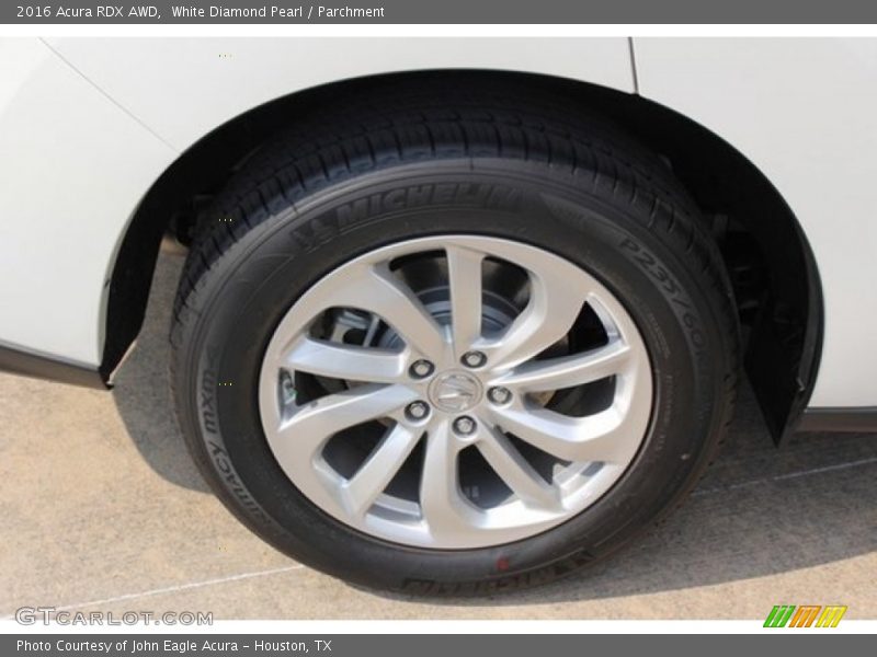White Diamond Pearl / Parchment 2016 Acura RDX AWD