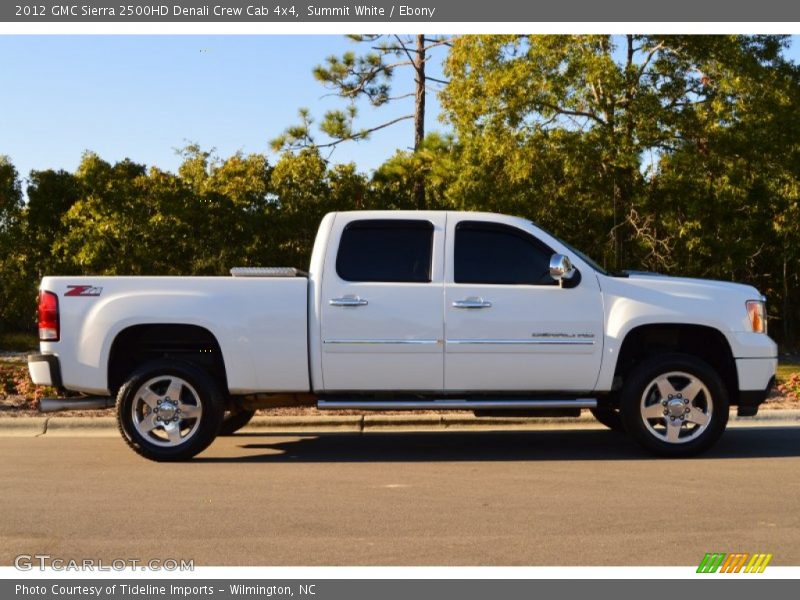 Summit White / Ebony 2012 GMC Sierra 2500HD Denali Crew Cab 4x4