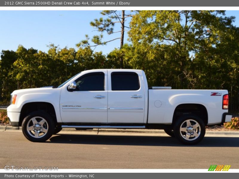 Summit White / Ebony 2012 GMC Sierra 2500HD Denali Crew Cab 4x4