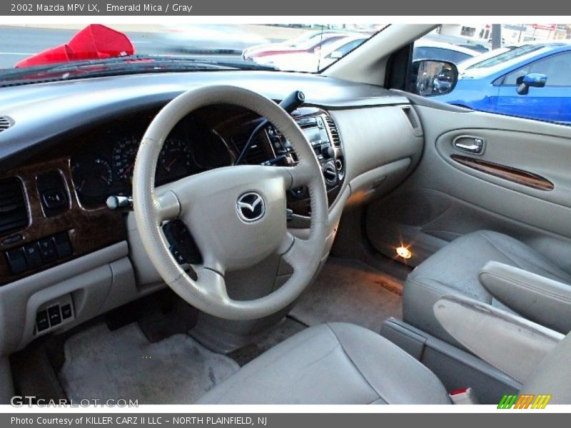 Emerald Mica / Gray 2002 Mazda MPV LX