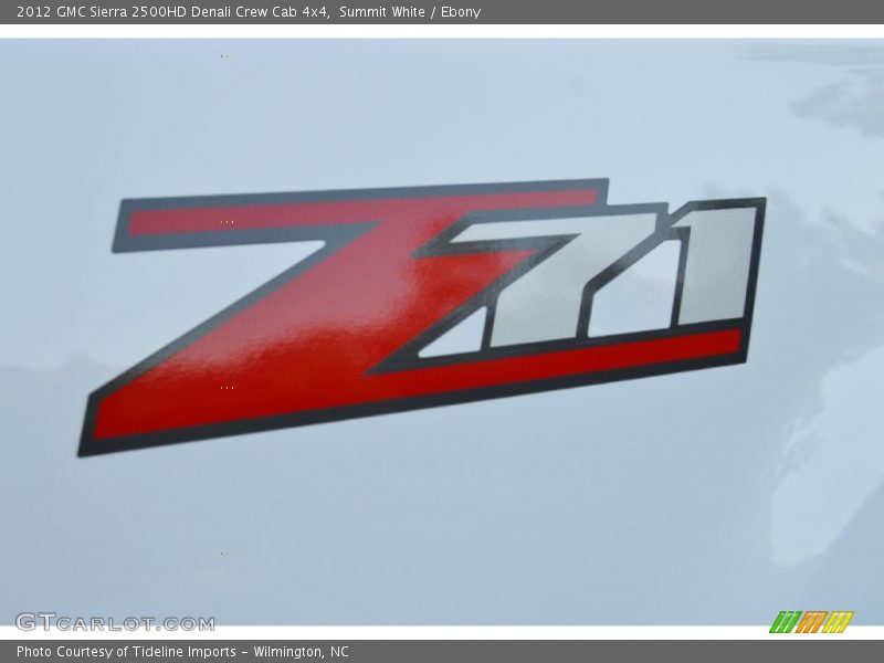 Summit White / Ebony 2012 GMC Sierra 2500HD Denali Crew Cab 4x4