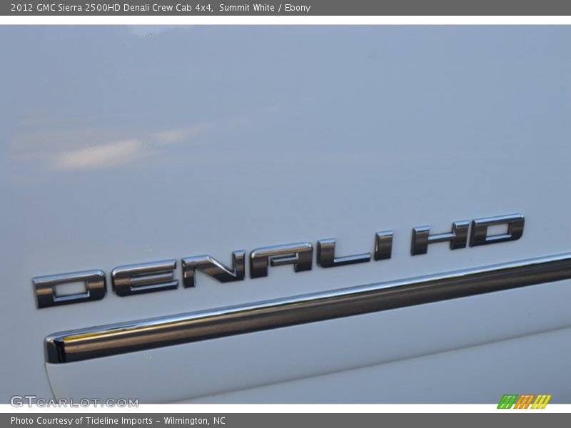 Summit White / Ebony 2012 GMC Sierra 2500HD Denali Crew Cab 4x4