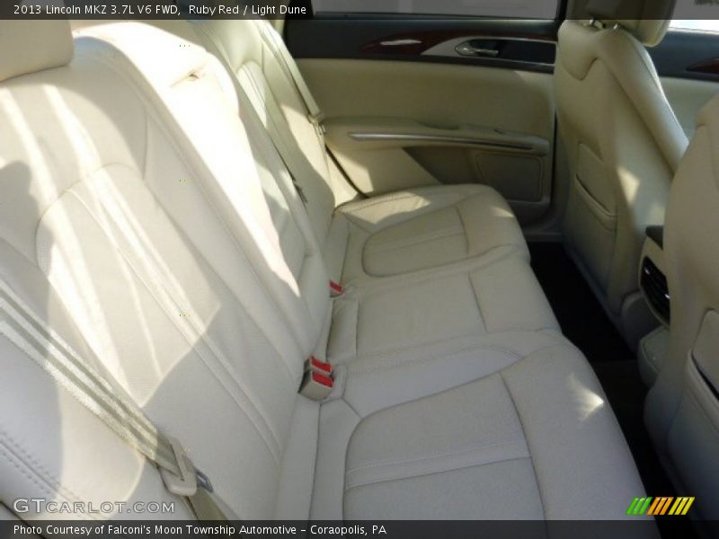 Ruby Red / Light Dune 2013 Lincoln MKZ 3.7L V6 FWD