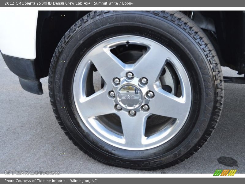 Summit White / Ebony 2012 GMC Sierra 2500HD Denali Crew Cab 4x4