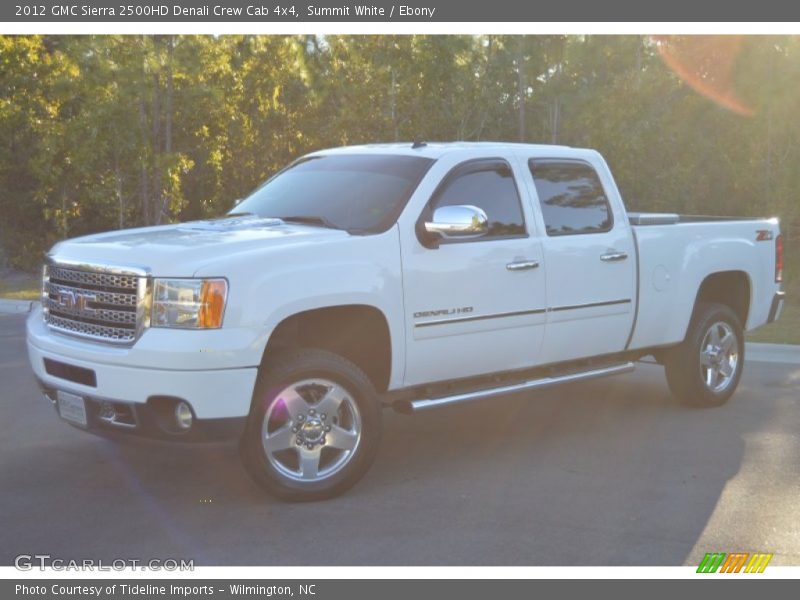 Summit White / Ebony 2012 GMC Sierra 2500HD Denali Crew Cab 4x4