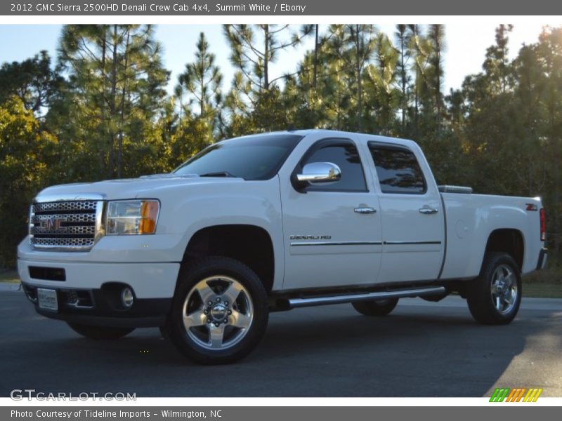 Summit White / Ebony 2012 GMC Sierra 2500HD Denali Crew Cab 4x4