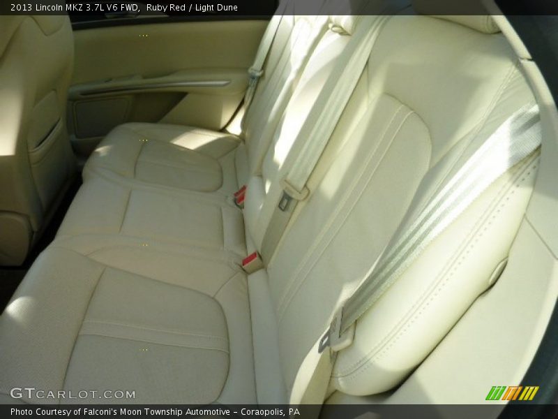 Ruby Red / Light Dune 2013 Lincoln MKZ 3.7L V6 FWD