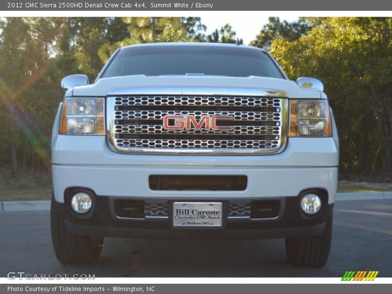 Summit White / Ebony 2012 GMC Sierra 2500HD Denali Crew Cab 4x4