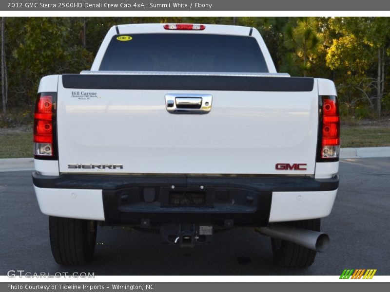 Summit White / Ebony 2012 GMC Sierra 2500HD Denali Crew Cab 4x4