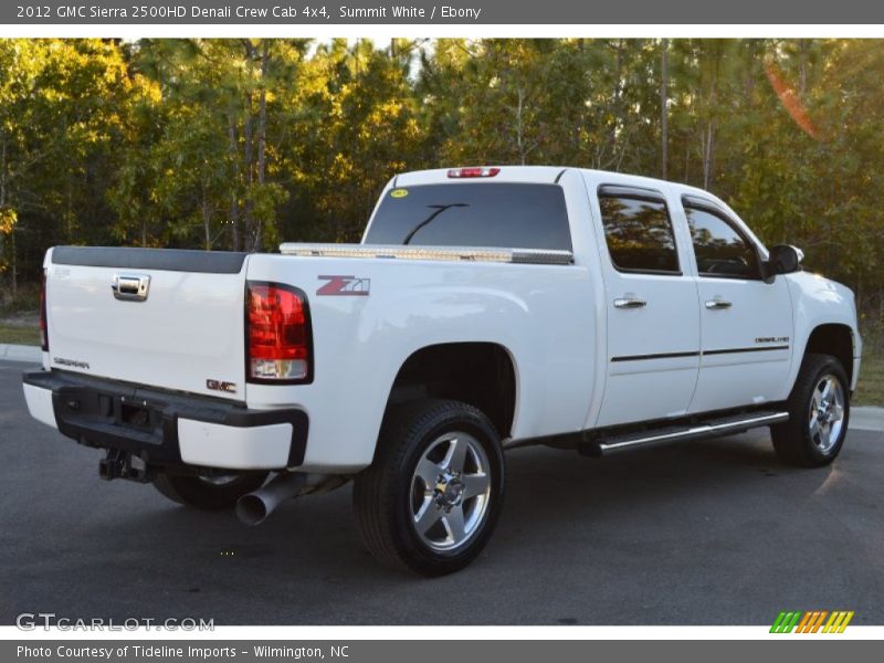 Summit White / Ebony 2012 GMC Sierra 2500HD Denali Crew Cab 4x4