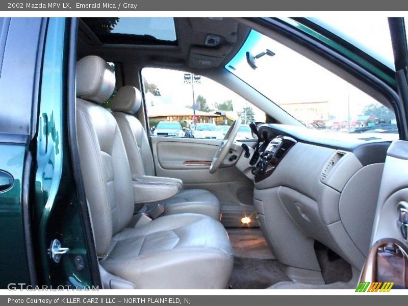 Emerald Mica / Gray 2002 Mazda MPV LX