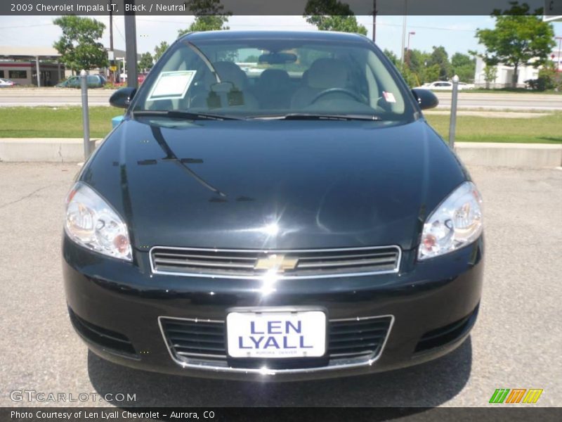 Black / Neutral 2009 Chevrolet Impala LT
