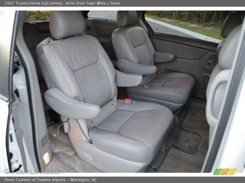 Arctic Frost Pearl White / Stone 2007 Toyota Sienna XLE Limited
