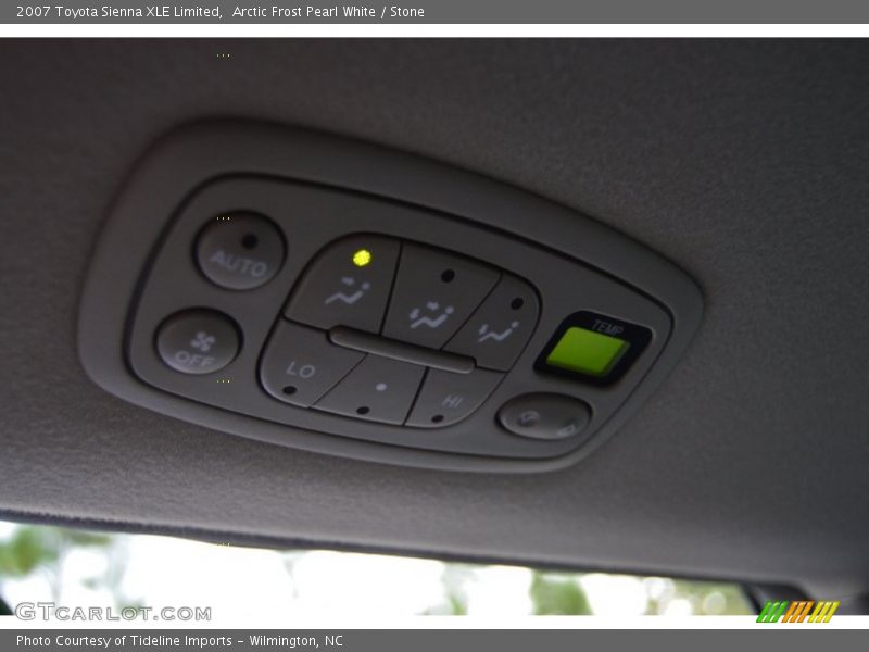 Arctic Frost Pearl White / Stone 2007 Toyota Sienna XLE Limited